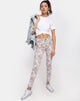 Bild von Ultimate Jean in Bloom Floral Blue Base
