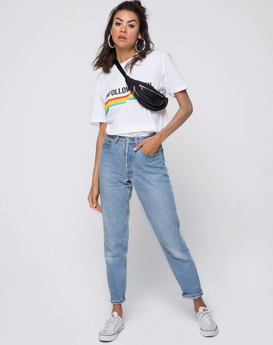 Bild von Oversize Basic Tee in I unfollowed You