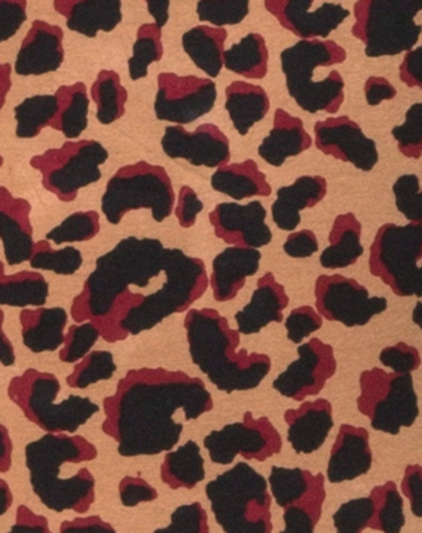 Bild von Unitard in Dschungel-Leopard