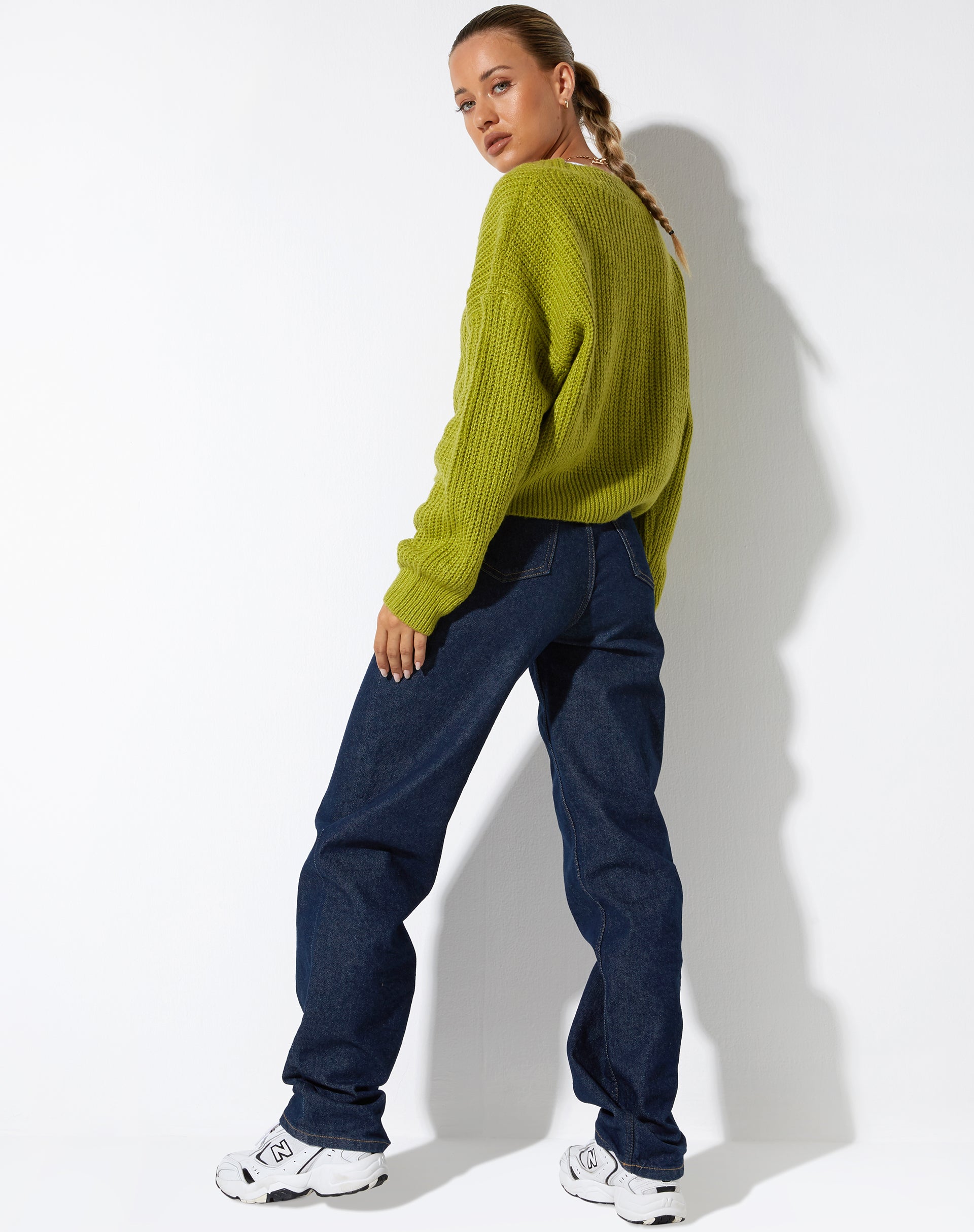 Bild von Faya Cardigan in Knit Sour Apple