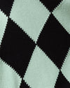  Harlekin Schwarz Minze