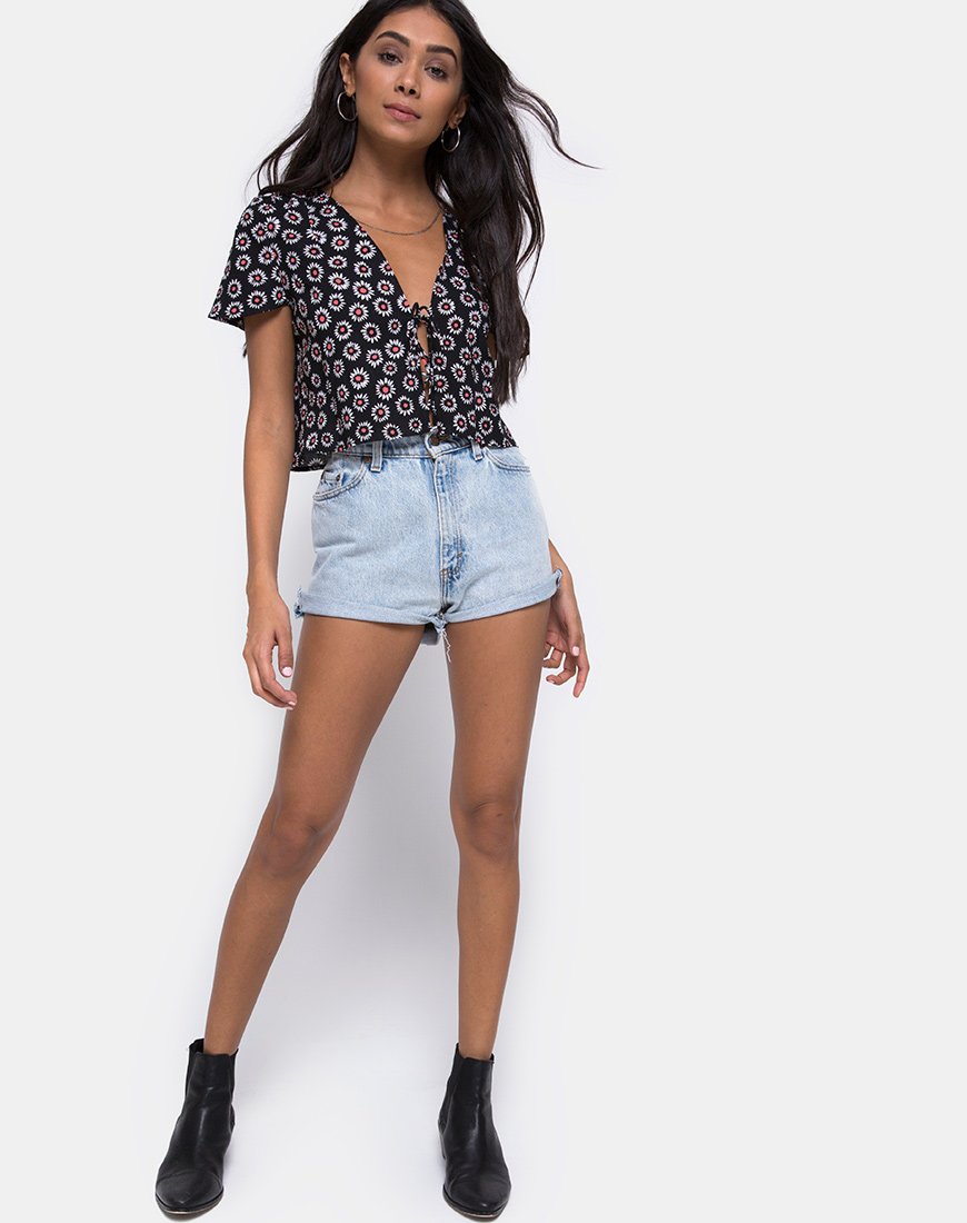Image of Vaco Bluse in Dancing Daisy