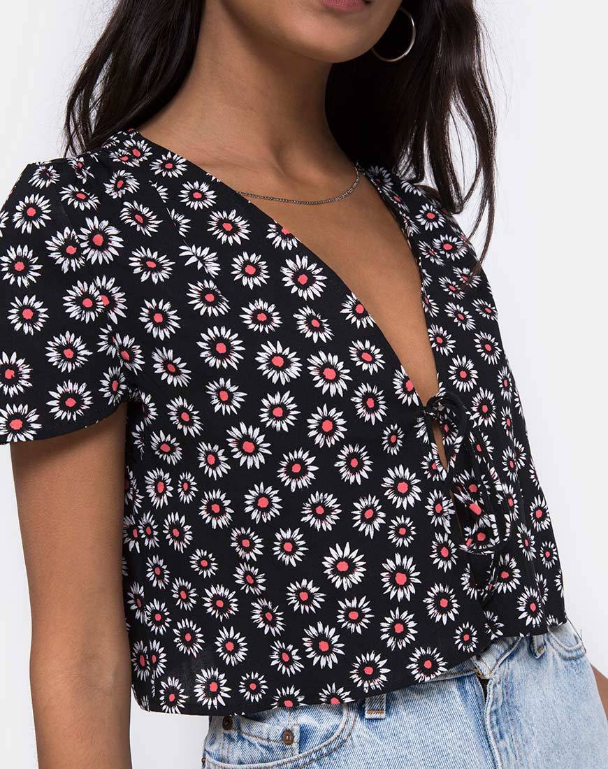 Image of Vaco Bluse in Dancing Daisy