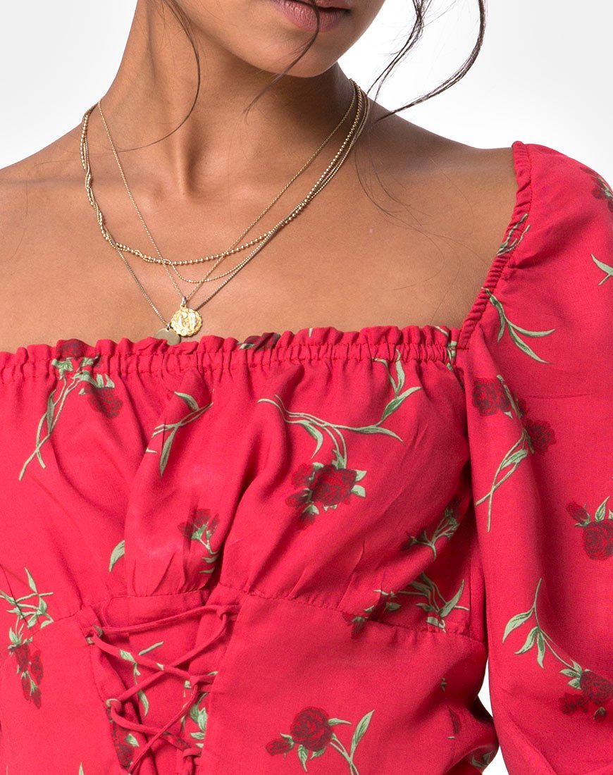 Bild von Valena Top in Rouge Rose Pink