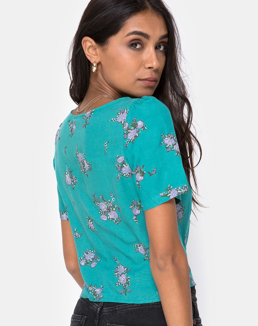 Valza Top in Soi Rose Grün
