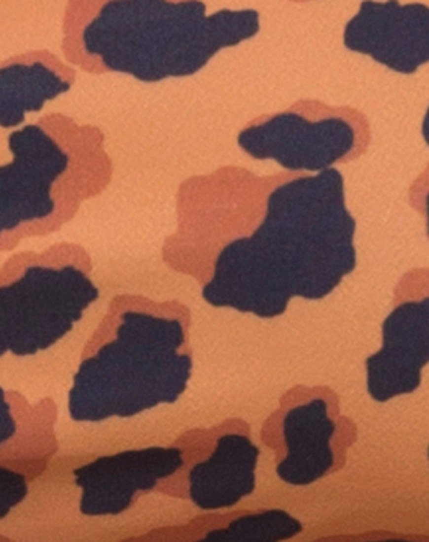 Bild von Vanna Bikinioberteil in Burn Out Leopard