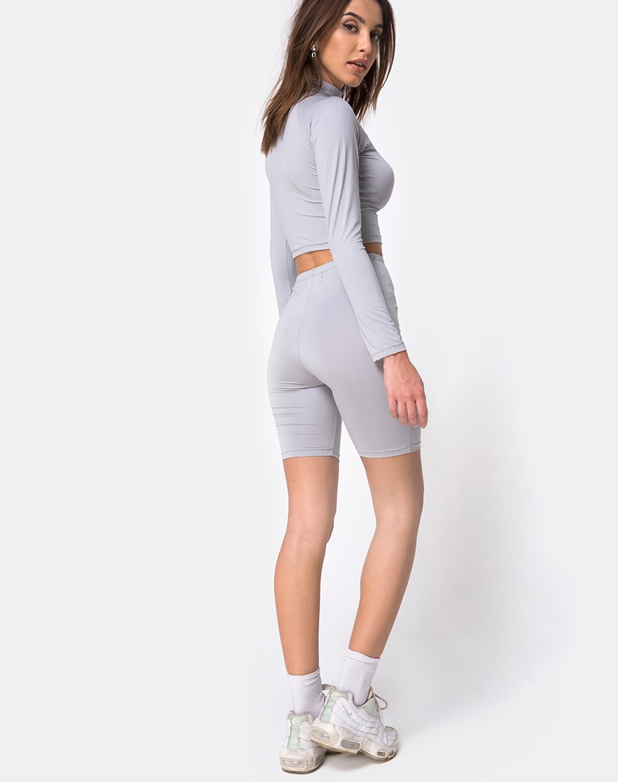 Bild von Vanya Crop Top in Grau Motel