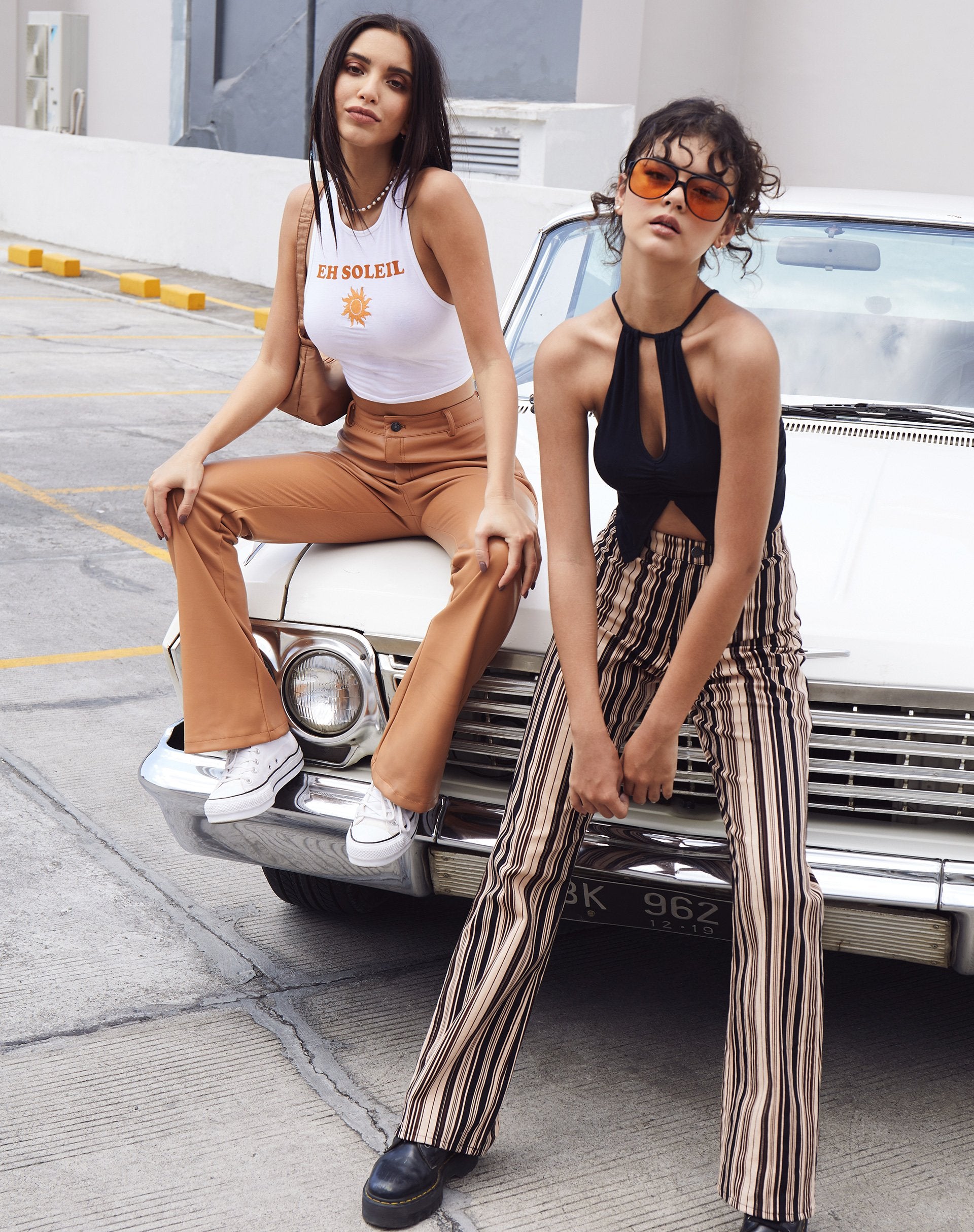Bild von Vasque Crop Top in Lycra Weiß Eh Soleil
