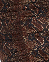 Dunkel Boa Braun
