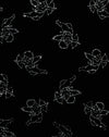 Schwarzer Amor-Stempel Silber