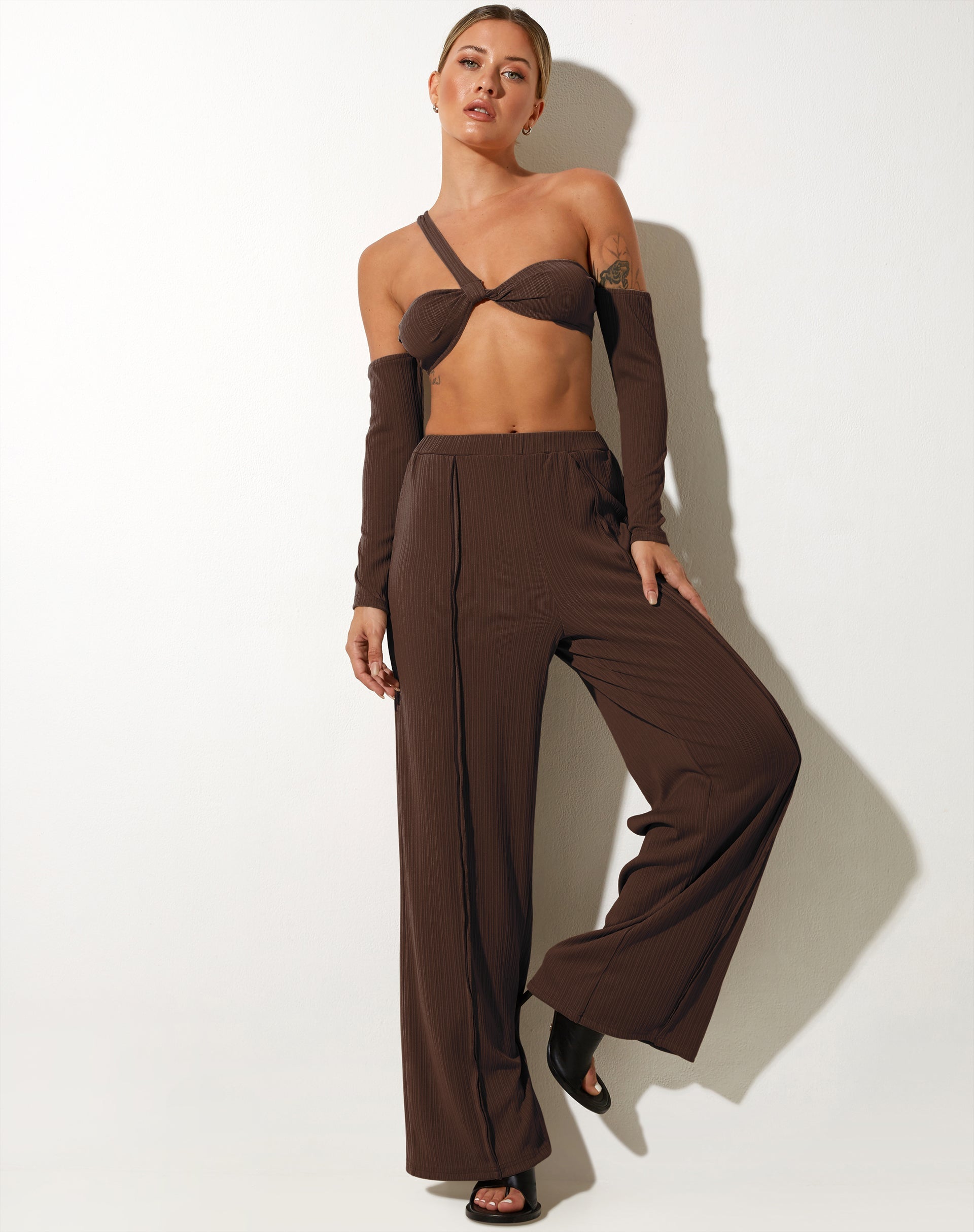 Abbildung von Vijas Bralette Top in Bitter Chocolate