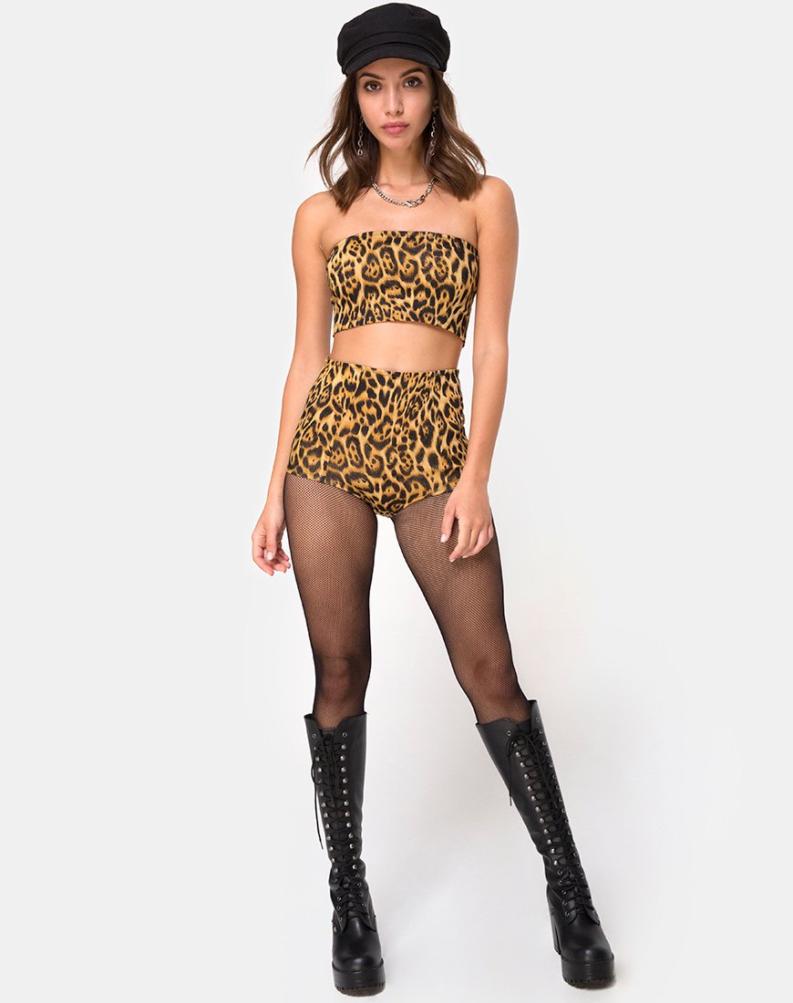 Bild von Villy Tube Top in Leopard