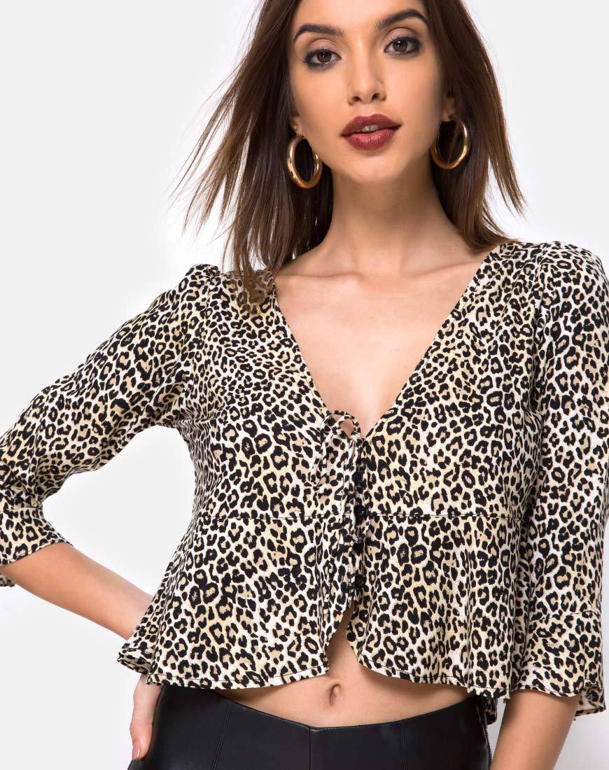 Vinequa Oberteil in Rar Leopard