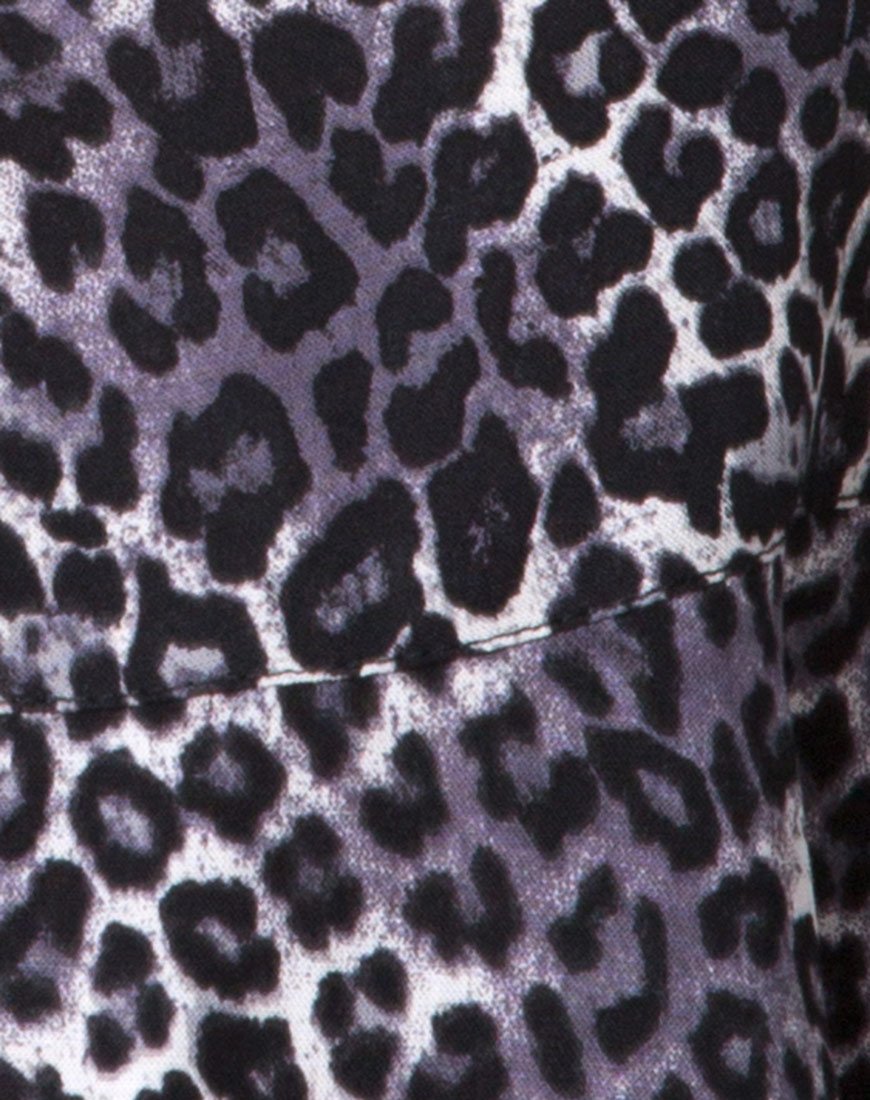 Bild von Vinequa Top in Rar Leopard Grau