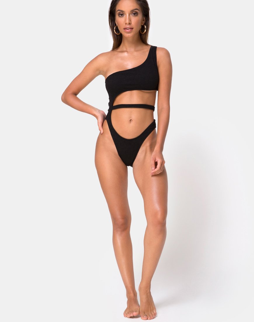 Image of Vixie Badeanzug in Schwarz