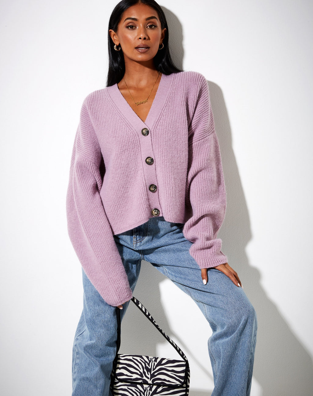 Wallace Cardi in staubigem Flieder