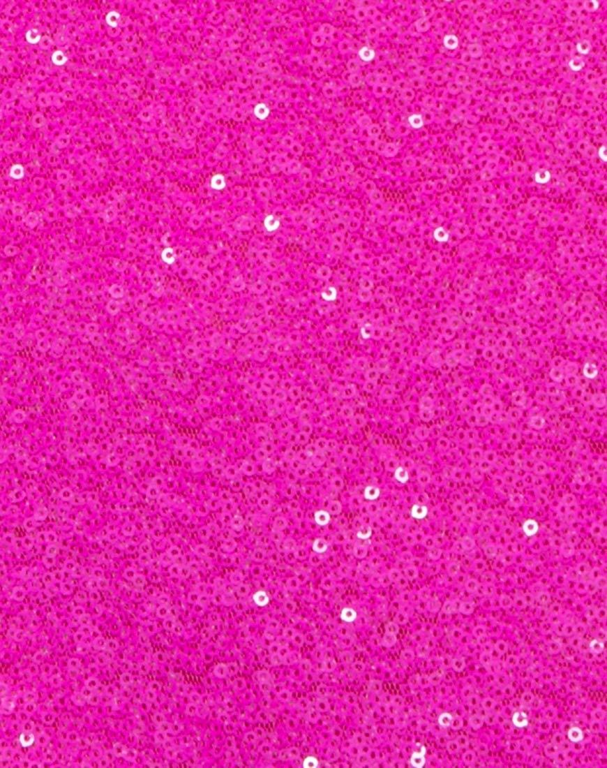Bild von Winnie Kleid aus Mini-Pailletten Paris Rosa