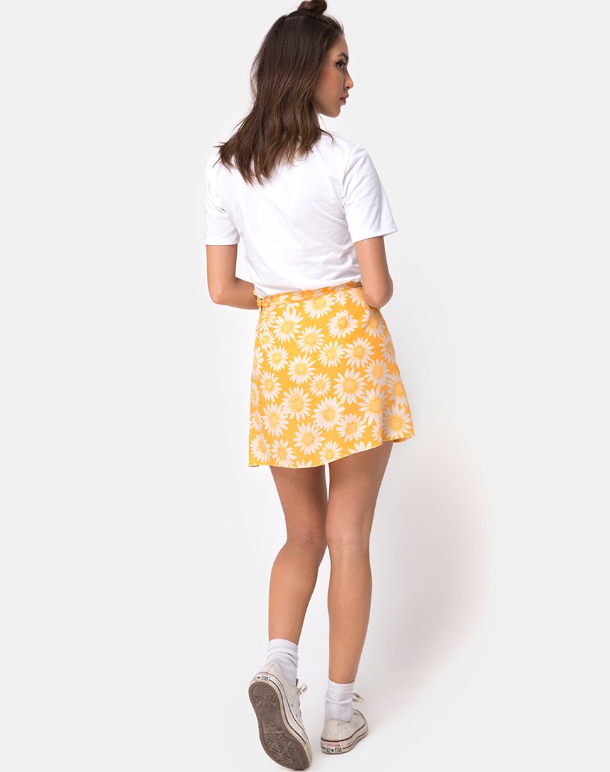 Image of Derla Wickelrock in Sunkissed Floral Gelb