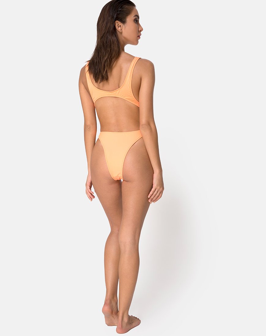 Image of Xanthe Badeanzug in Highlighter Orange