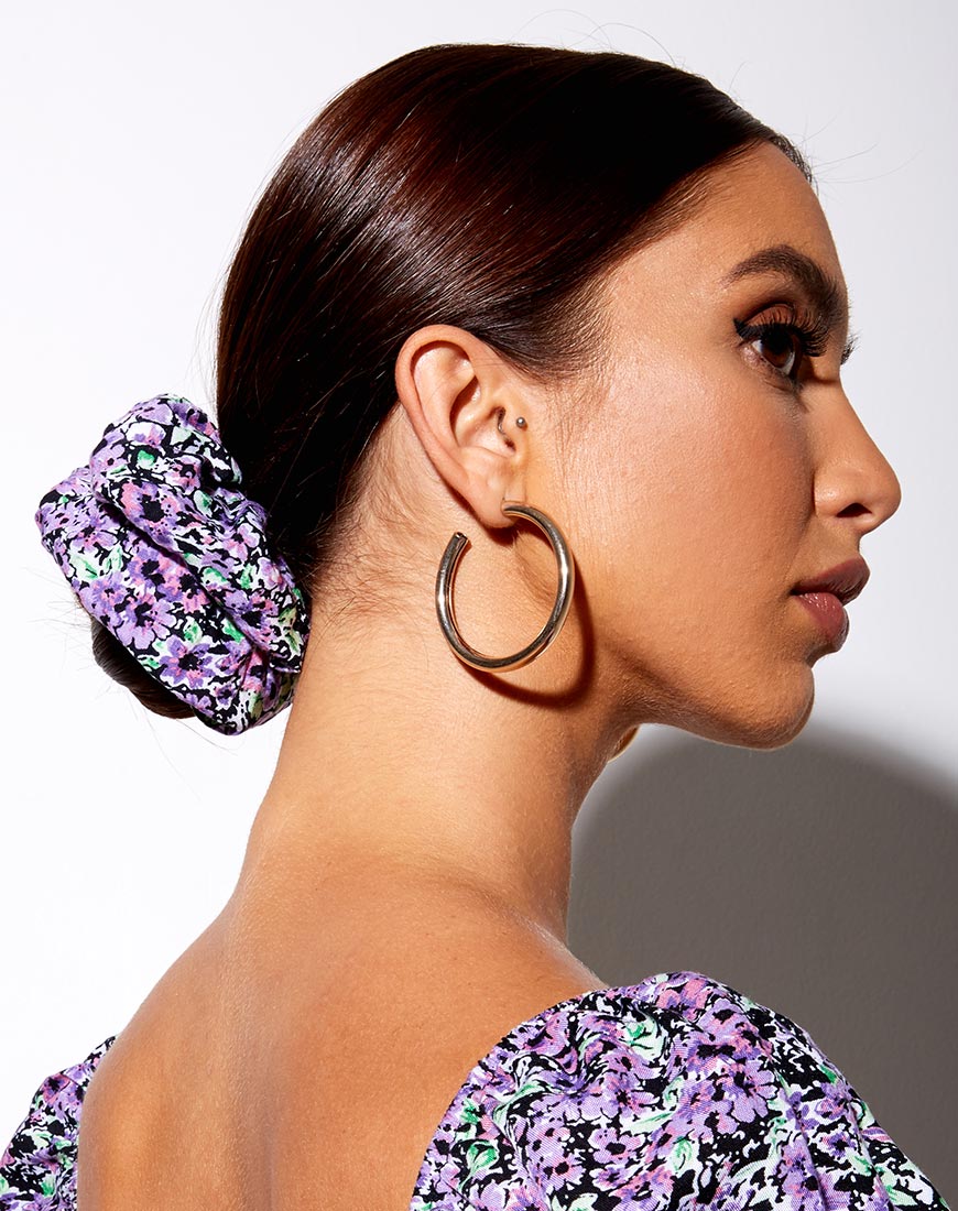 XL Scrunchie in Fliederblüte