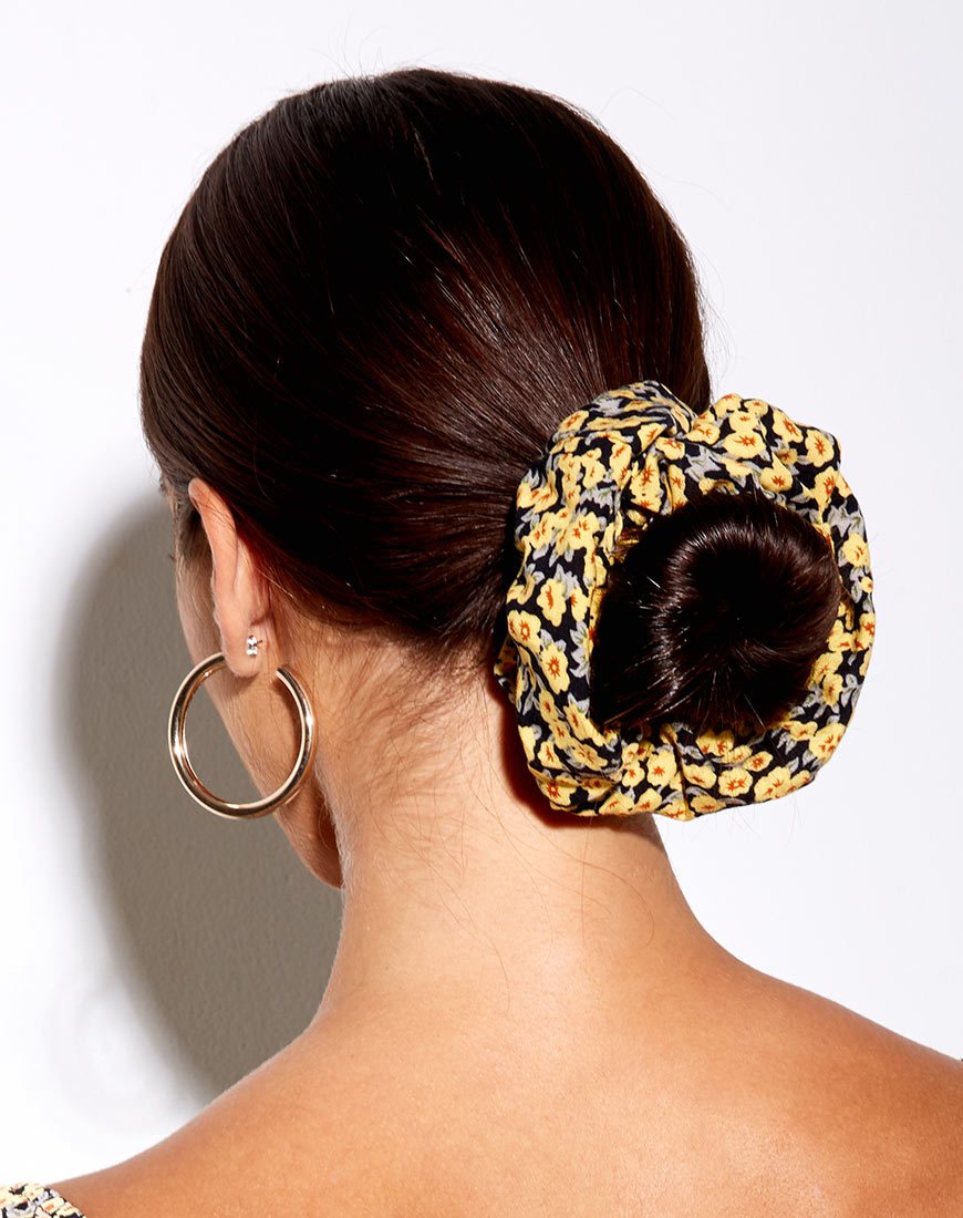 Bild von XL Scrunchie in Mini Bloom Gelb