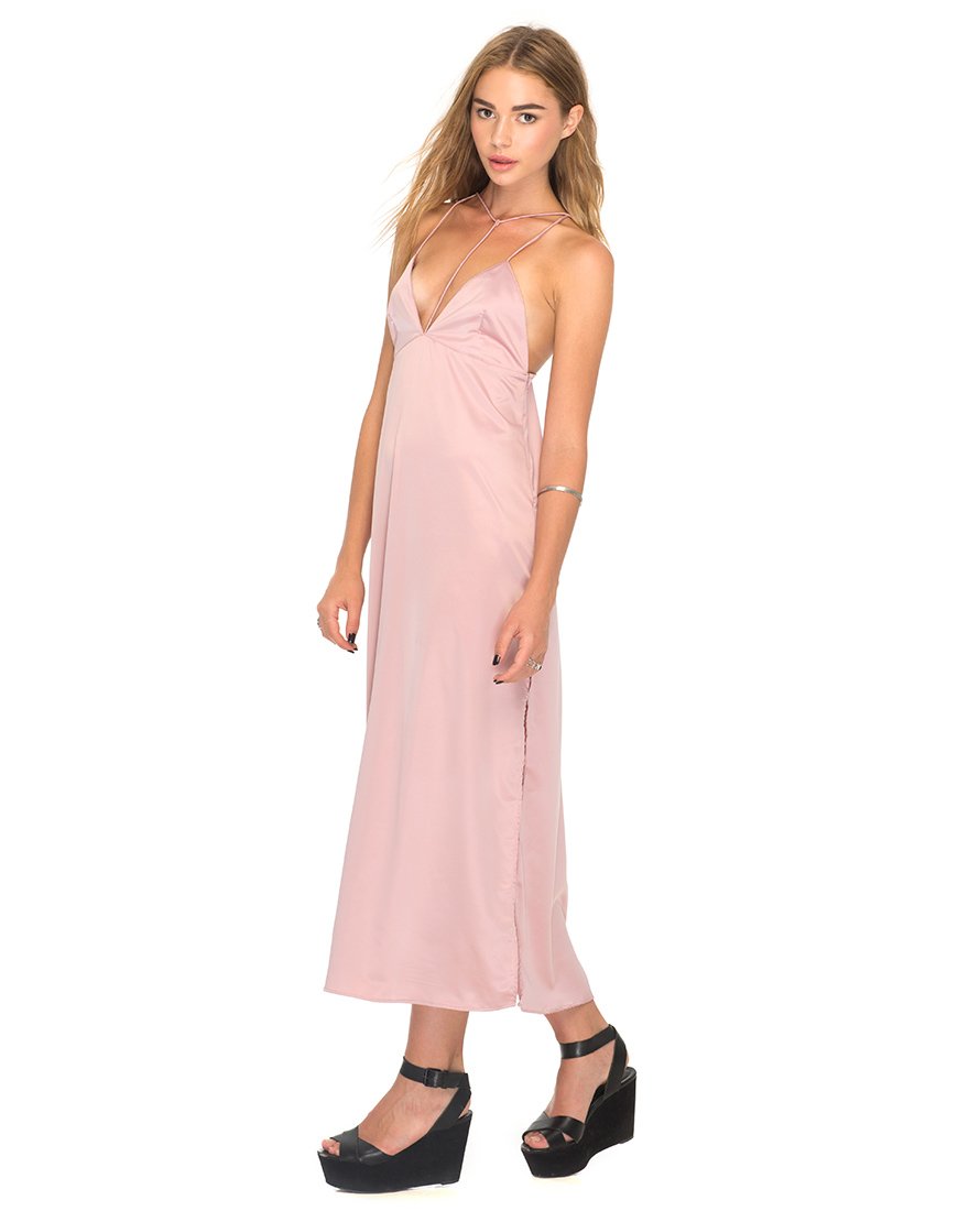 Image of Xochi Maxikleid in Altrosa