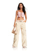 Abbildung des Shara Crop Tops in Butterfly Pink Flock