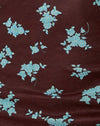 Femme Floral Blau und Braun