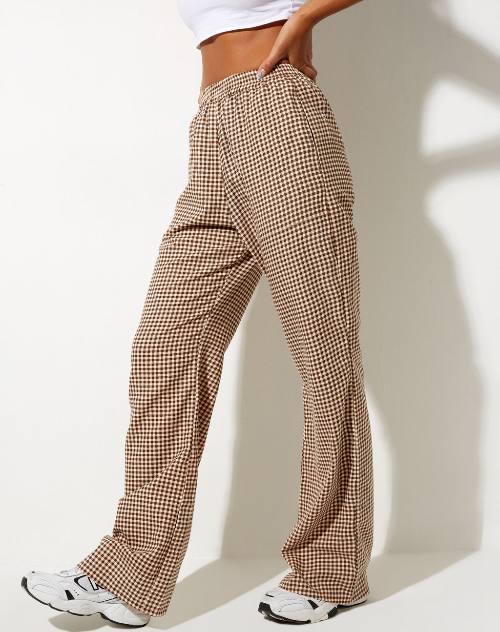 Yara-Hose aus Mini-Gingham