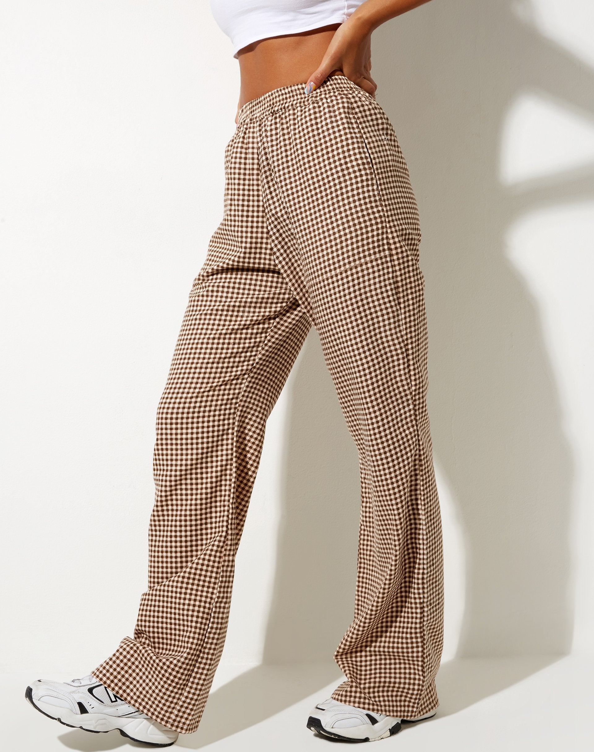 Bild von Yara Hose in Mini Gingham