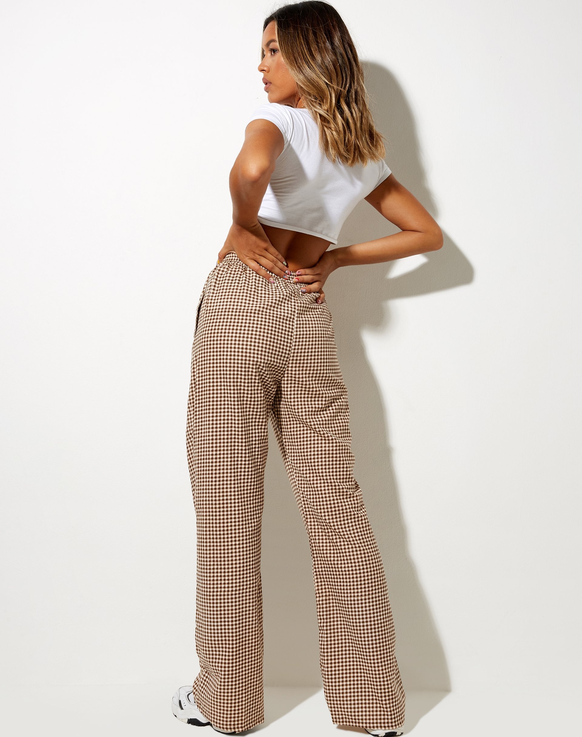Bild von Yara Hose in Mini Gingham