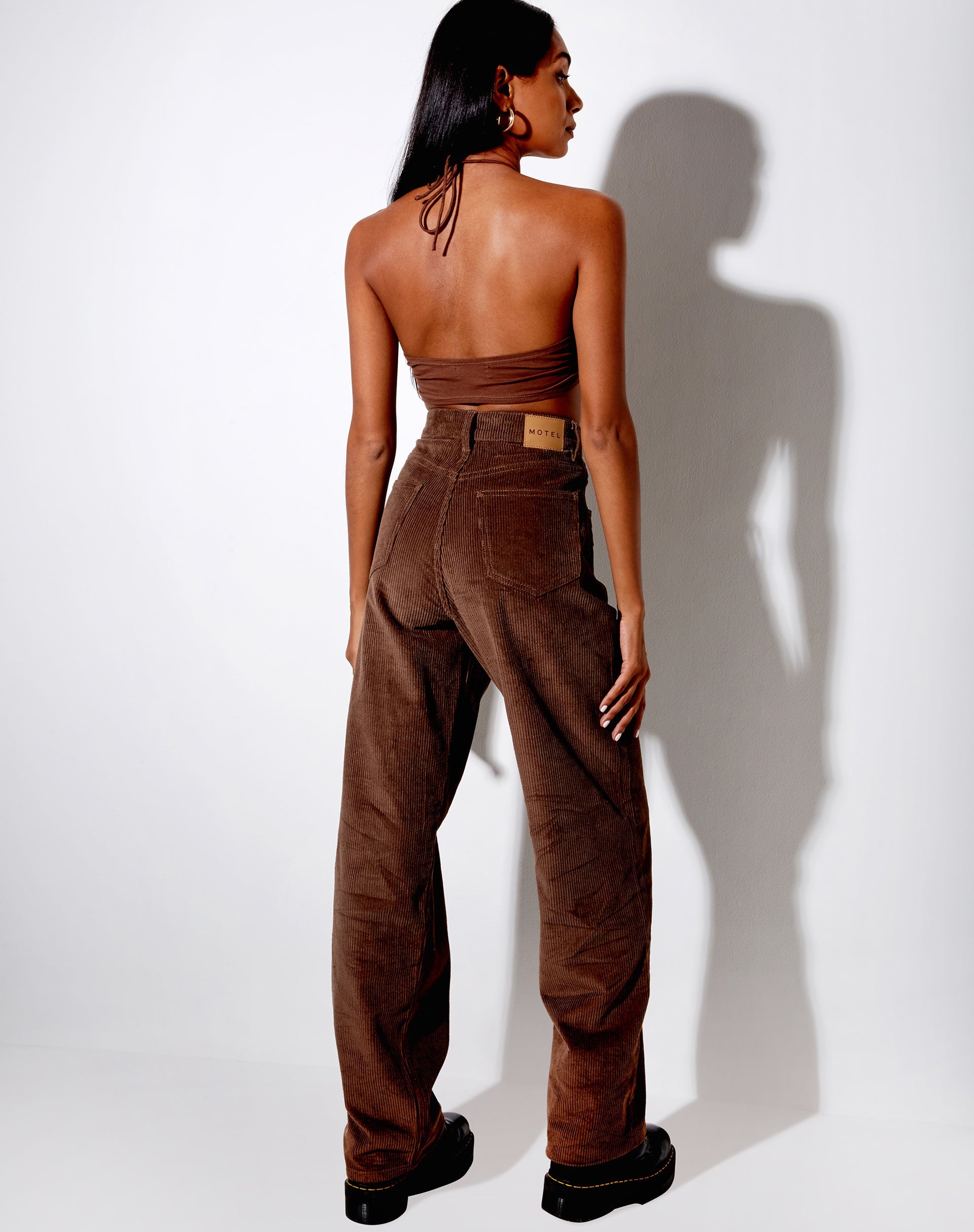 Image von Yessa Crop Top in Kakao