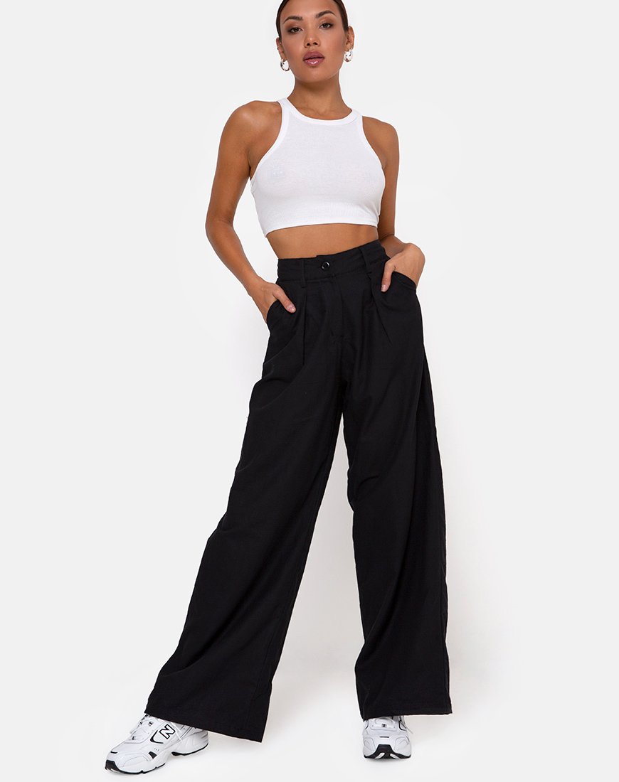 Image der Yeva-Hose in Schwarz