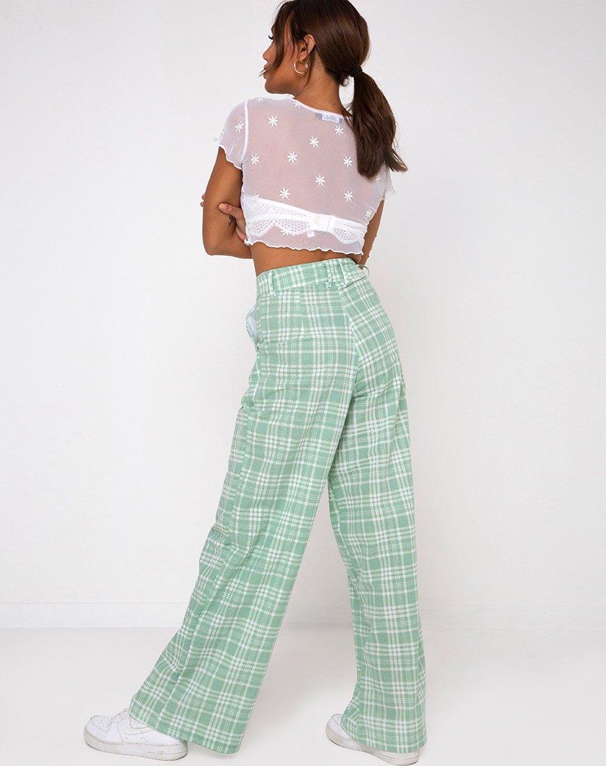 Bild von Yeva Hose aus Tischtuch Neo Mint