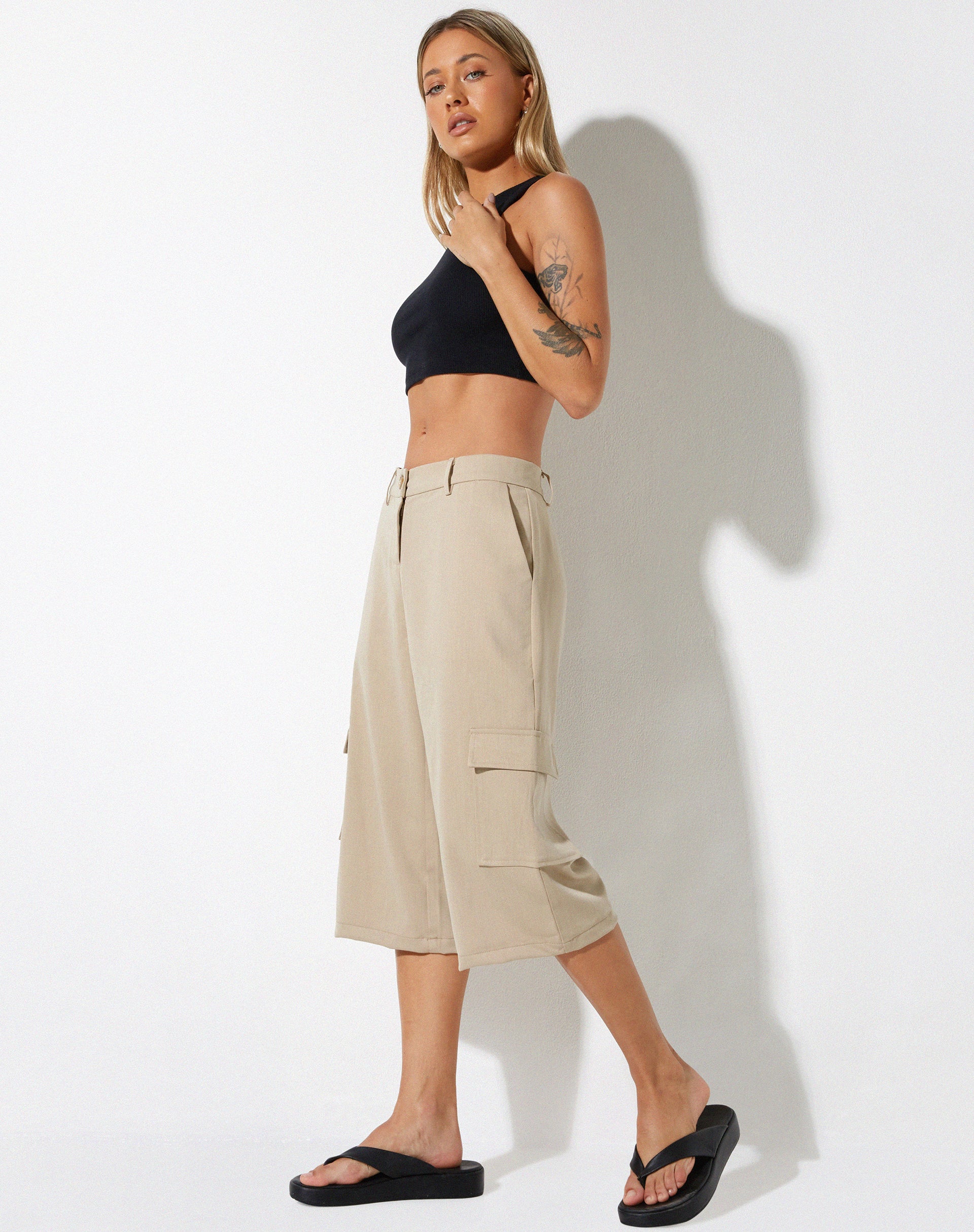 Abbildung von Yungmi Short in Soft Tailoring Tan