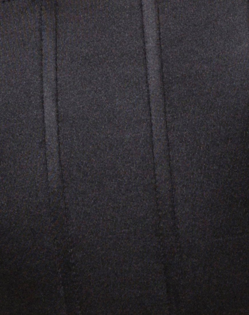 Bild von Landos Crop Top in Schwarz