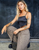 Bild von Zashe Cami Top in Satin Schwarz