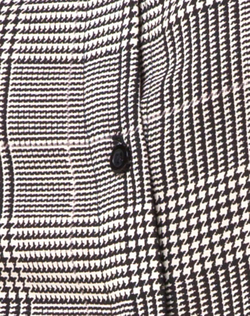 Image of Zavacca Minikleid aus Charles-Karo Grau