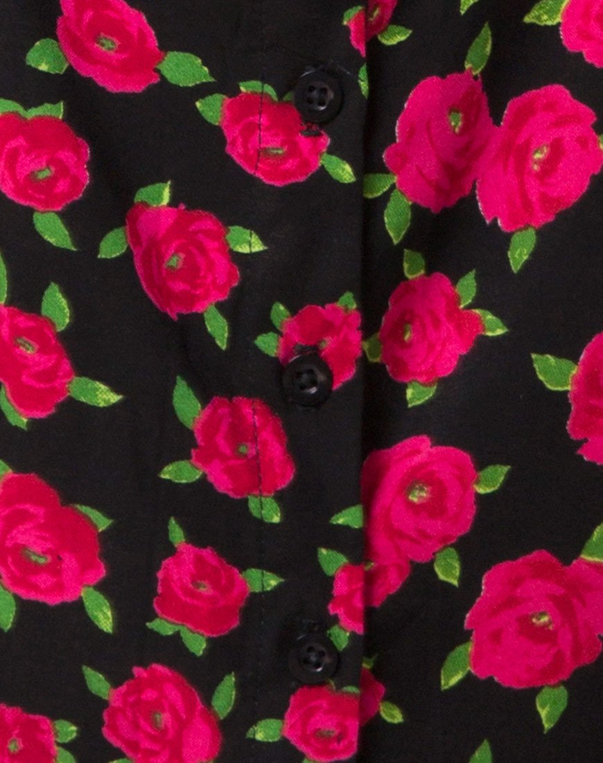 Bild von Zavacca Kleid in Red Bloom
