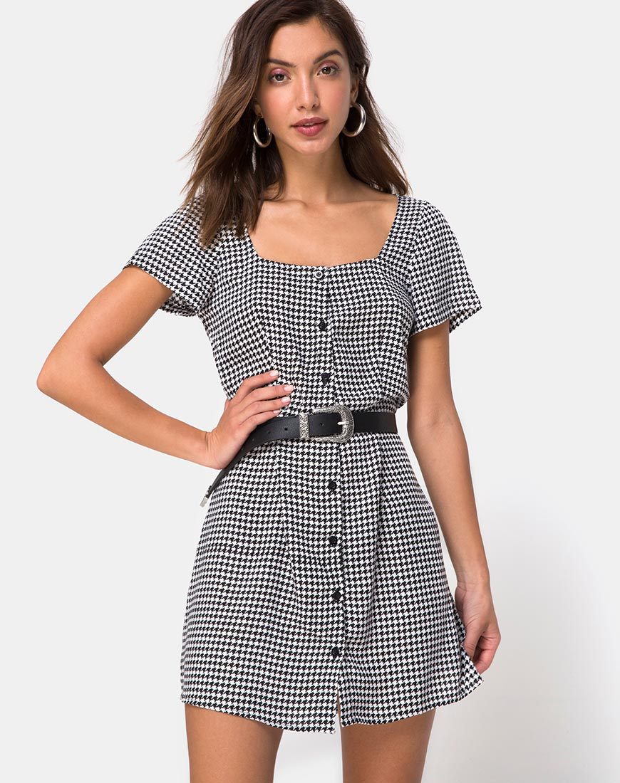 Image of Zavacca Tee-Kleid in Small Hundezahn