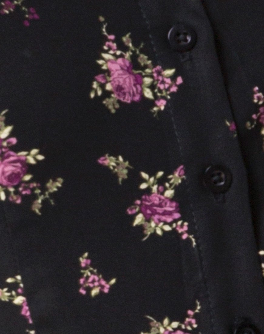 Image of Zavacca Minikleid in Sohey Rose Schwarz