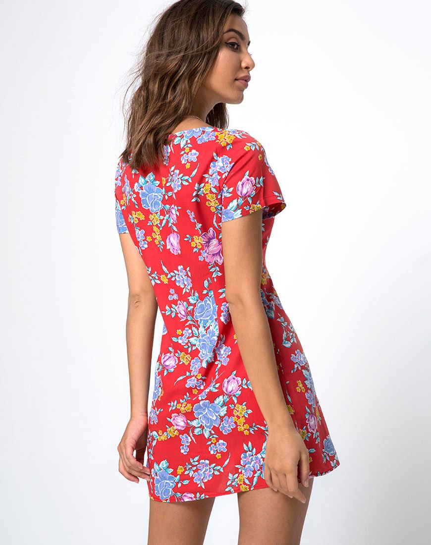 Zavacca Tee-Kleid in Vintage Fleur
