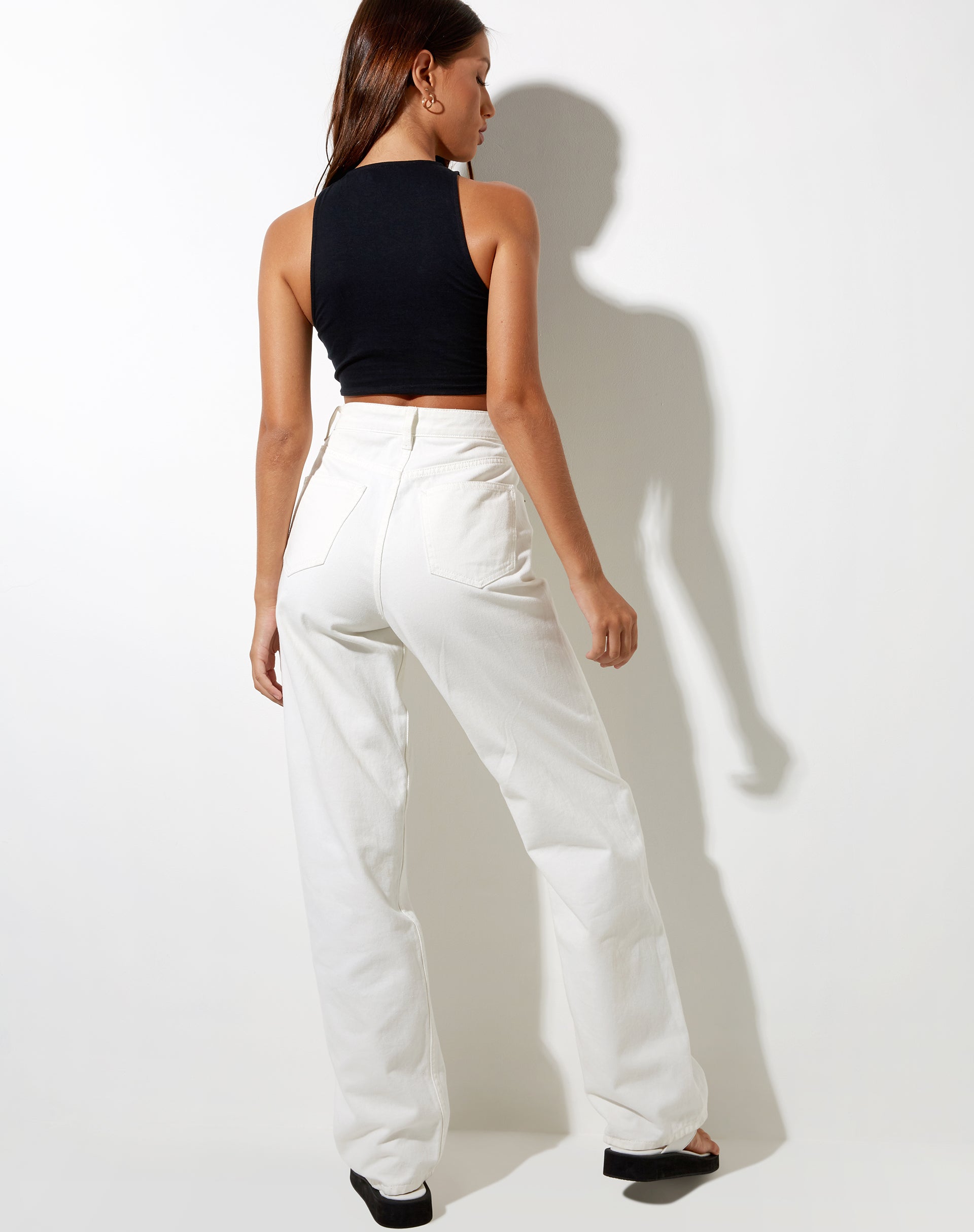 Bild von Zeme Crop Top in Schwarz