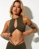 Bild von Zeme Crop Top in Olive