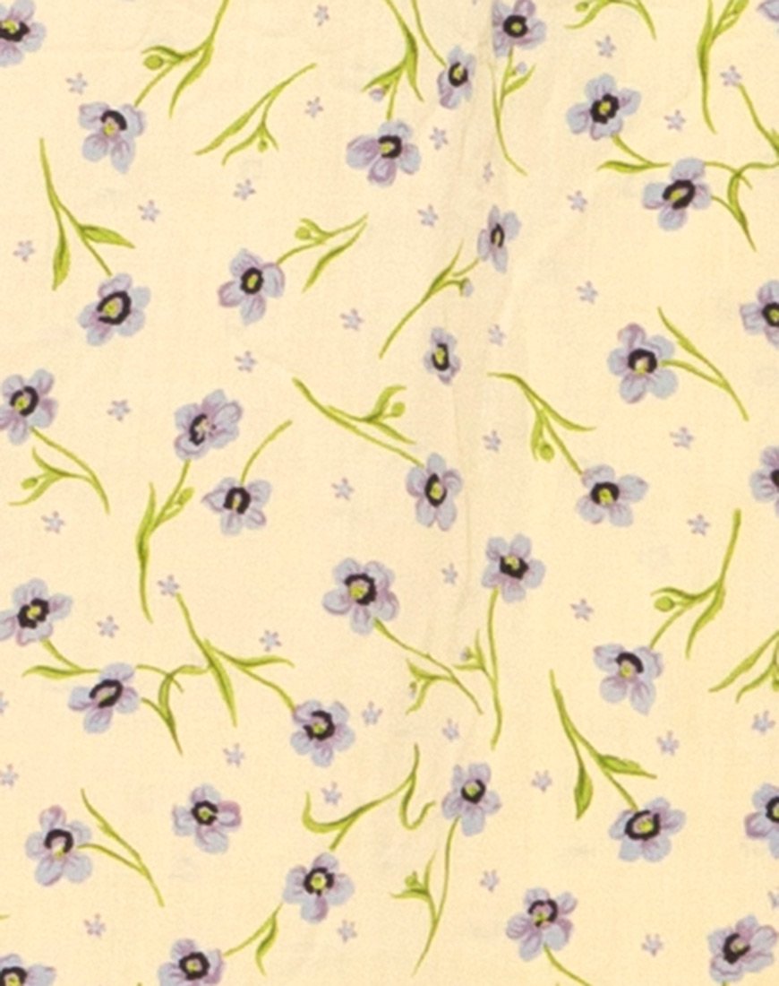 Image of Zenith Kleid in Wild Flower Lemon Drop