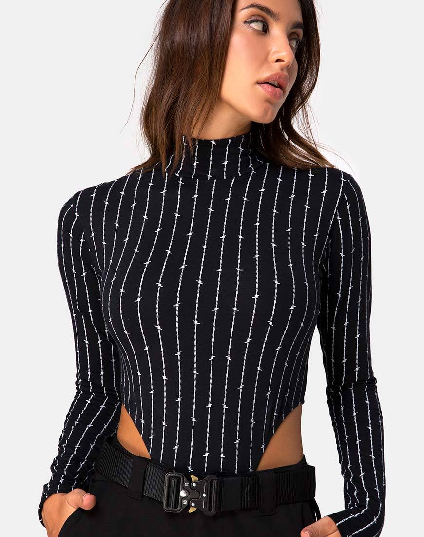 Bild von Nylon-Gürtel in Schwarz