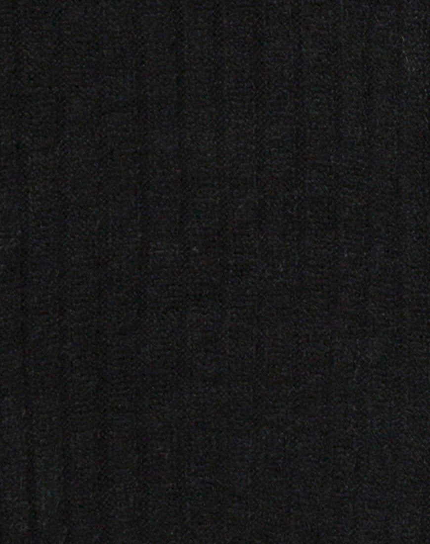 Image of Nizer High Neck Pullover in Schwarz
