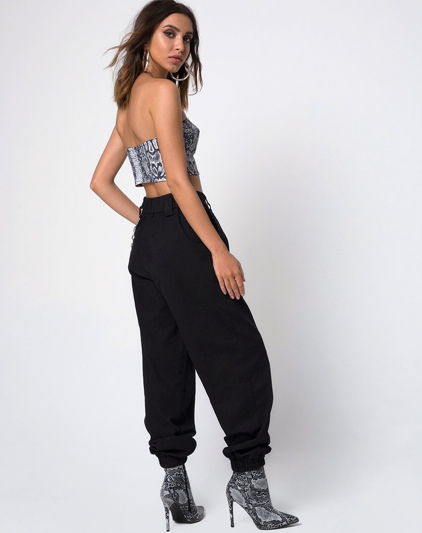 Bild von Zipshi Crop Top in Schlange