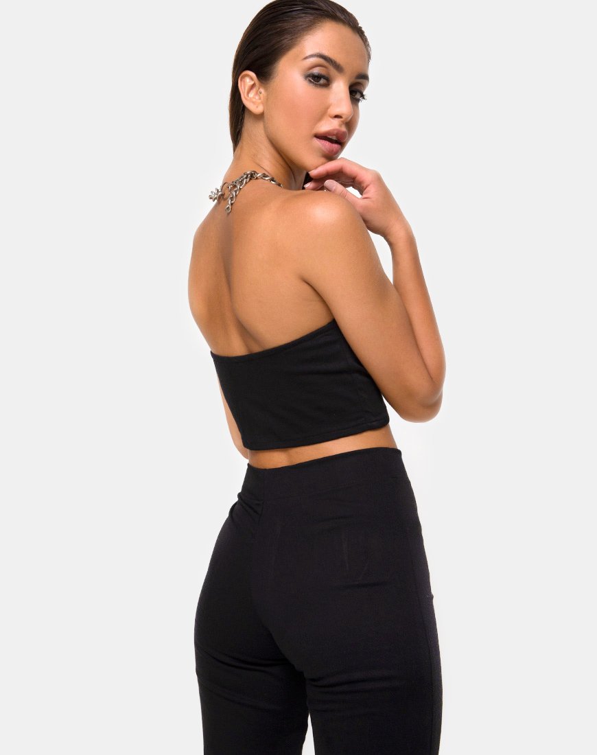 Zolia-Hose in Schwarz