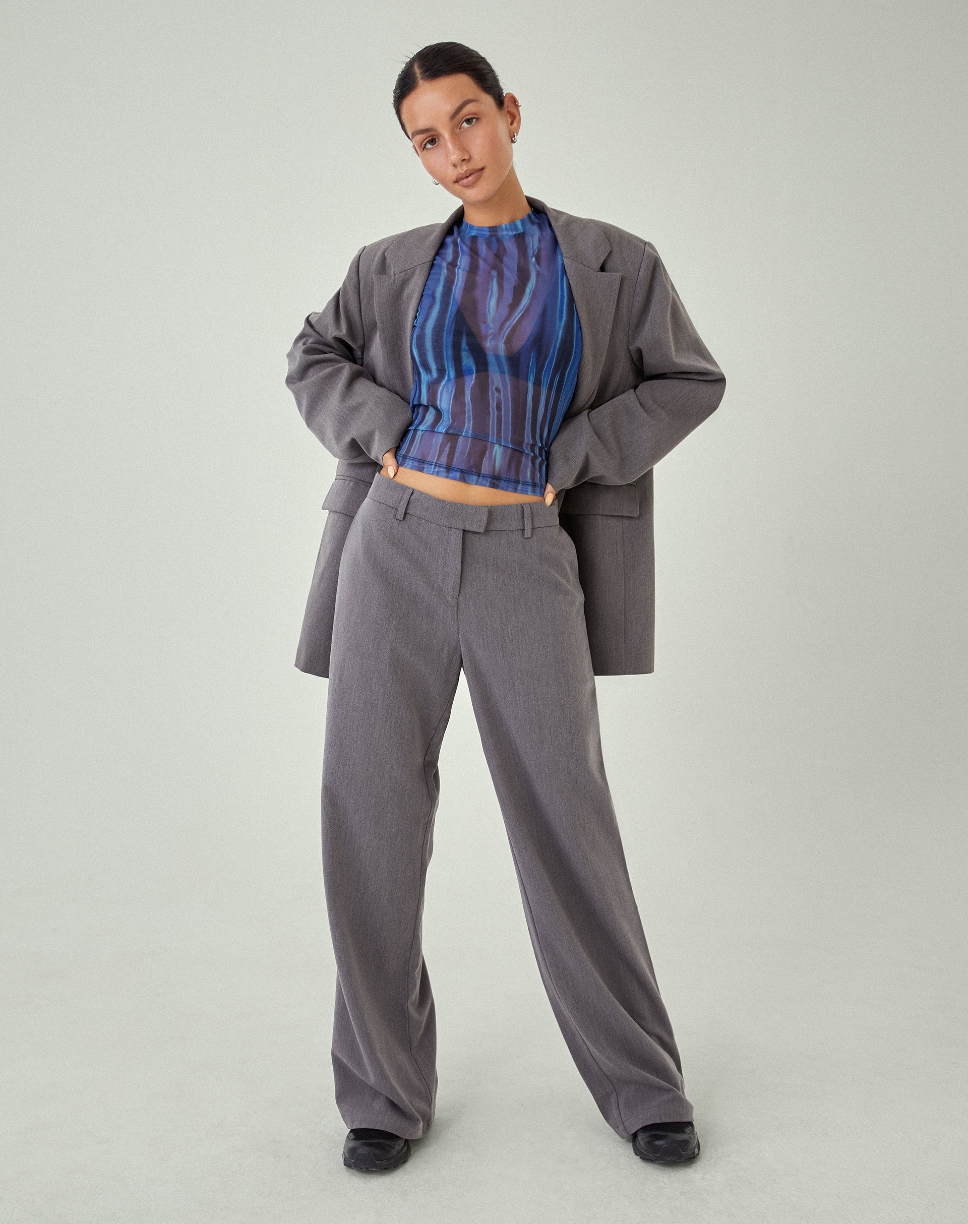Abbildung der MOTEL X JACQUIE Jabba Trouser in Charcoal